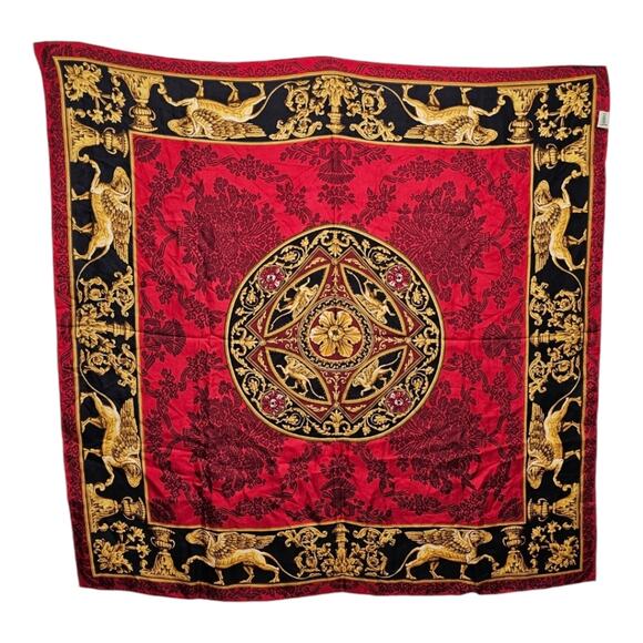 Thomas Jefferson Monticello Memorial Foundation 100% Silk Scarf Made in Japan - Picture 5 of 7